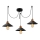 Lestenec na vrvici MANAVGAT 3xE27/40W/230V spider