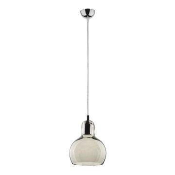 Lestenec na vrvici MANGO 1xE27/60W/230V siv