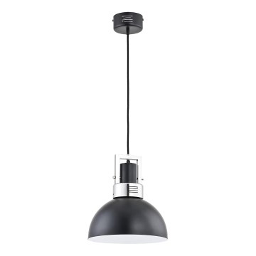 Lestenec na vrvici MEGEN 1xE27/15W/230V črna