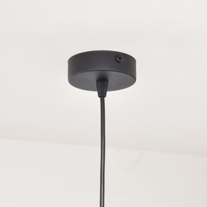 Lestenec na vrvici MELODY 1xE27/15W/230V črna
