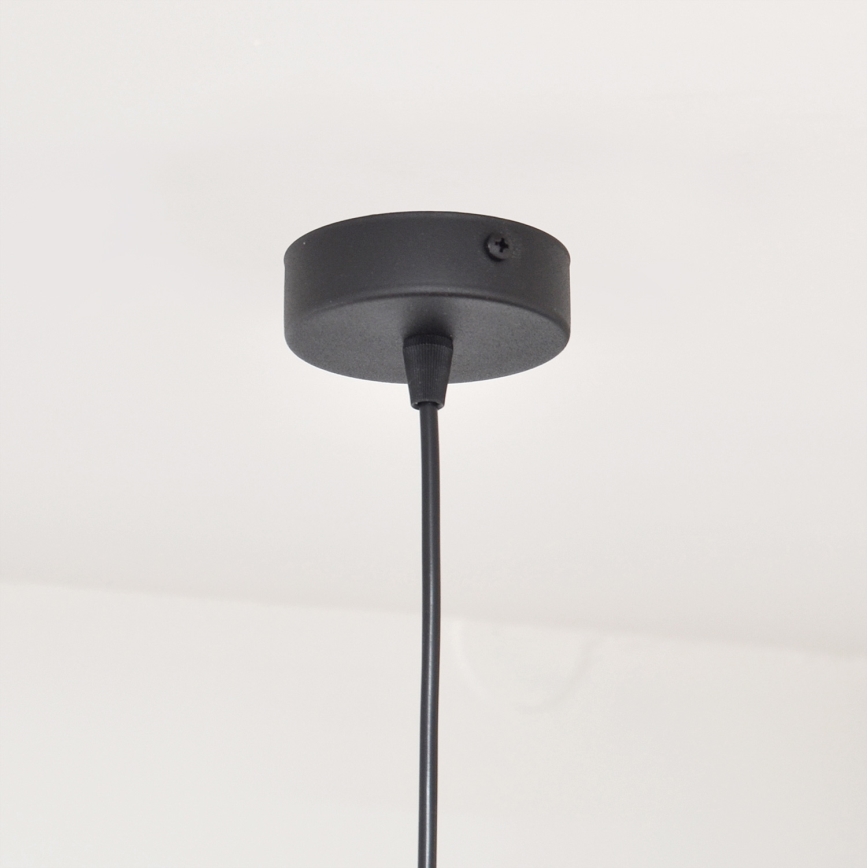 Lestenec na vrvici MELODY 1xE27/15W/230V črna