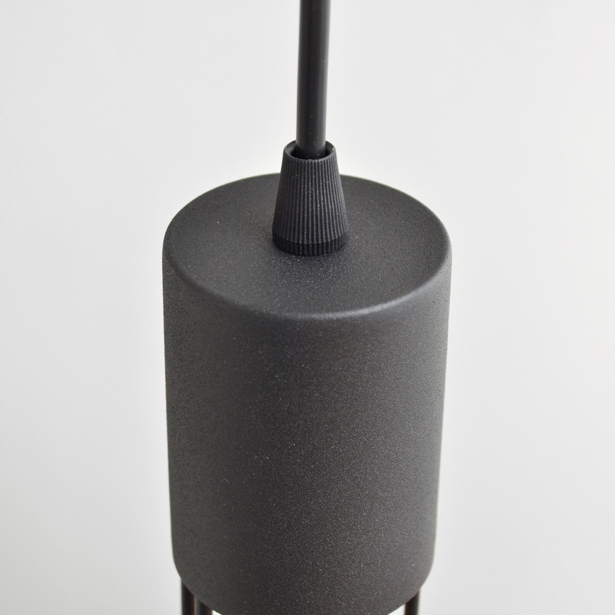 Lestenec na vrvici MELODY 2xE27/15W/230V črna
