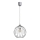 Lestenec na vrvici MERCURE 1xE27/15W/230V siv
