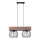 Lestenec na vrvici MILAN 2xE27/60W/230V les