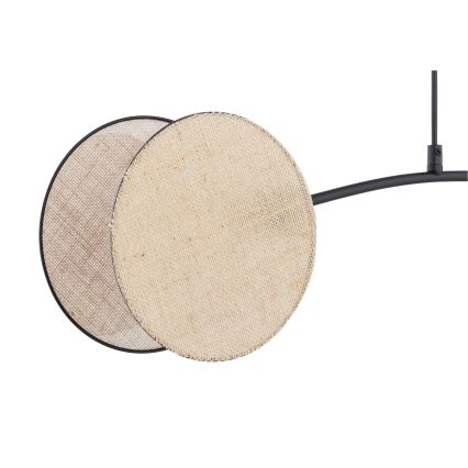 Lestenec na vrvici MOTIF 2xE27/15W/230V bež