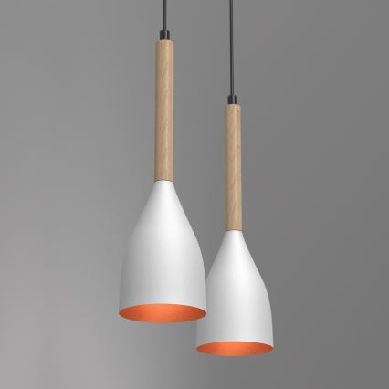 Lestenec na vrvici MUZA 2xE27/60W/230V