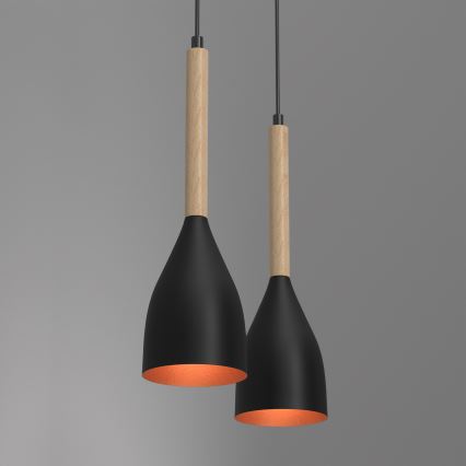 Lestenec na vrvici MUZA 2xE27/60W/230V