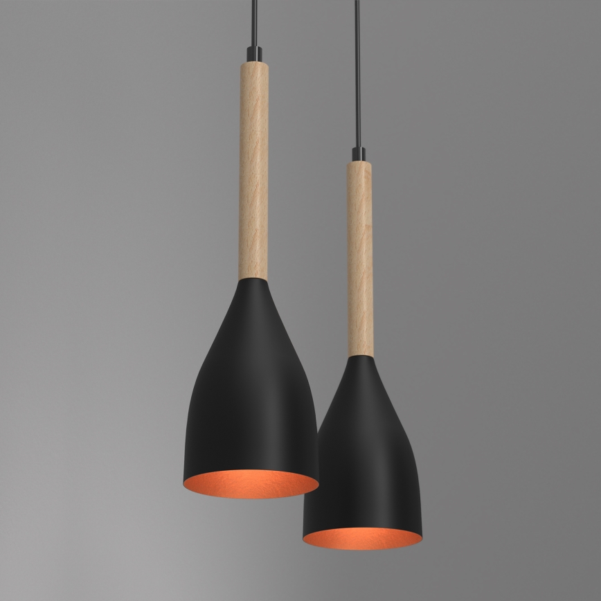 Lestenec na vrvici MUZA 2xE27/60W/230V