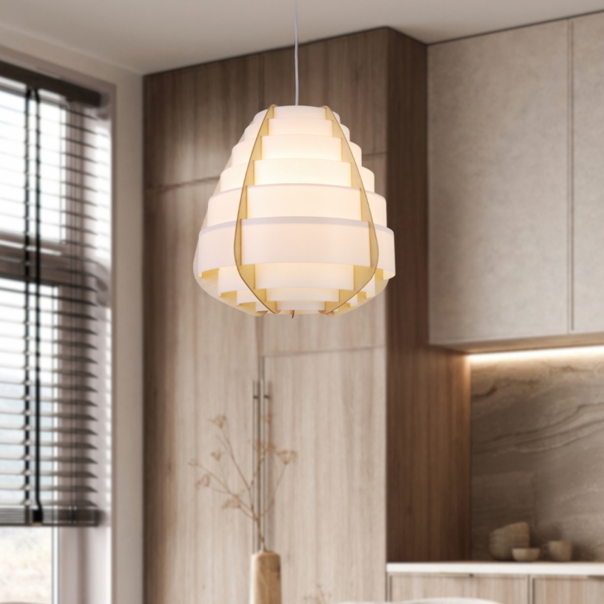 Lestenec na vrvici NAGOJA 1xE27/40W/230V