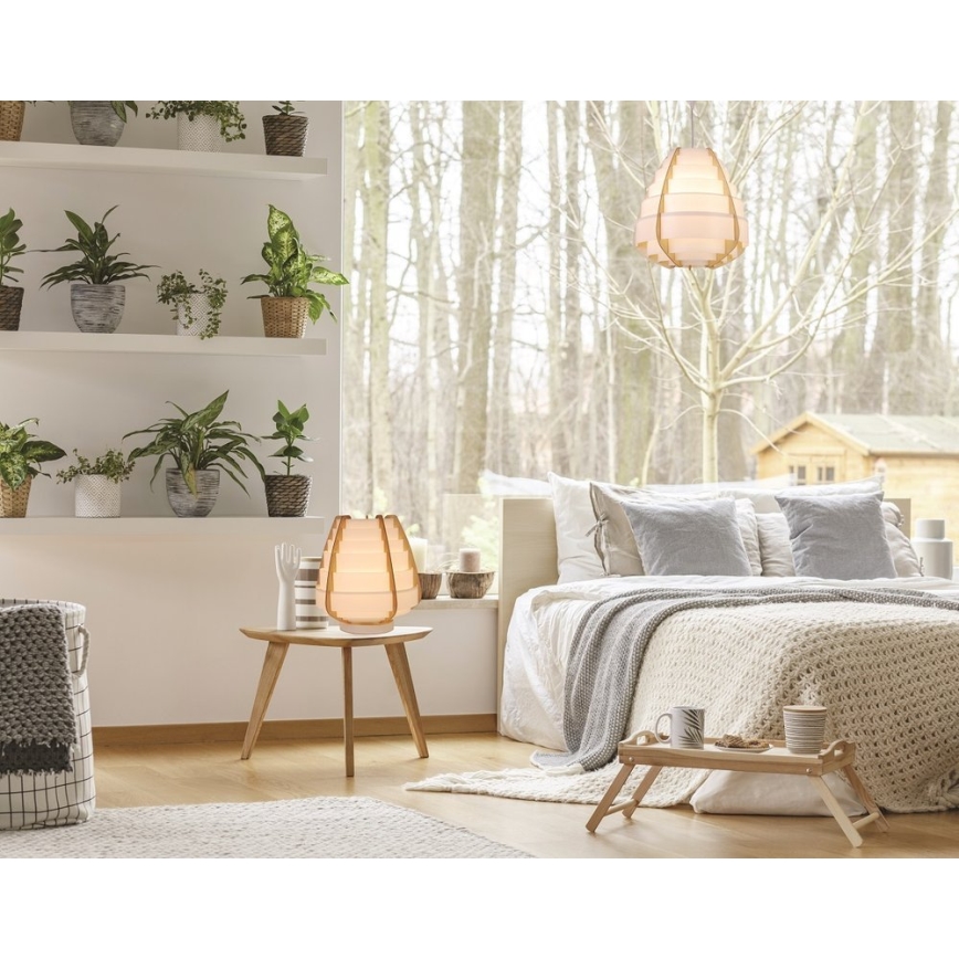 Lestenec na vrvici NAGOJA 1xE27/40W/230V