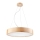 Lestenec na vrvici NATURAL 3xE27/60W/230V ø 47 cm bor