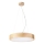 Lestenec na vrvici NATURAL MODERN 3xE27/15W/230V, premer 47,5 cm, iz borovca