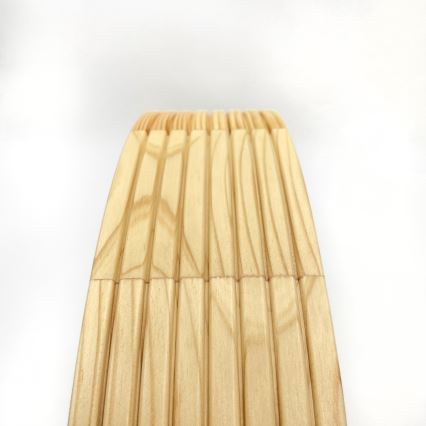 Lestenec na vrvici NATURAL MODERN 3xE27/15W/230V, premer 47,5 cm, iz borovca