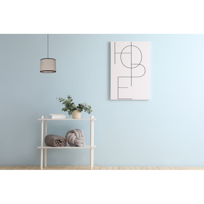 Lestenec na vrvici NEXO 1xE27/60W/230V pr. 20 cm