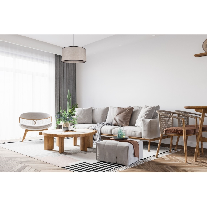 Lestenec na vrvici NEXO 1xE27/60W/230V pr. 40 cm