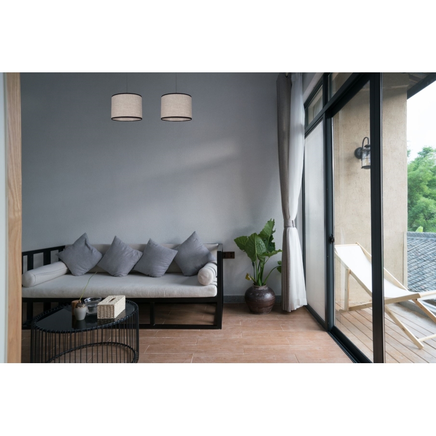 Lestenec na vrvici NEXO 2xE27/60W/230V