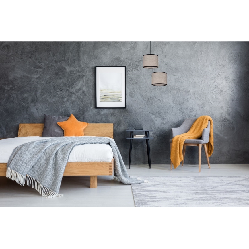 Lestenec na vrvici NEXO 2xE27/60W/230V pr. 22 cm