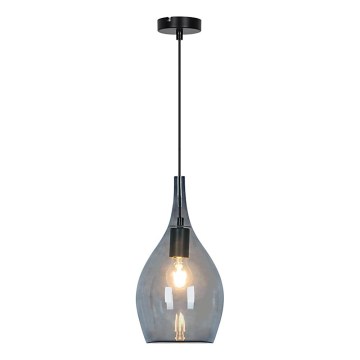 Lestenec na vrvici NEXT 1xE27/40W/230V dimno črna
