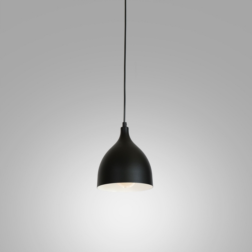 Lestenec na vrvici NOAK 1xE27/15W/230V črna