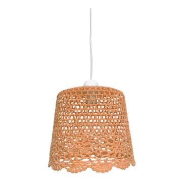 Lestenec na vrvici NONNA 1xE27/60W/230V oranžen