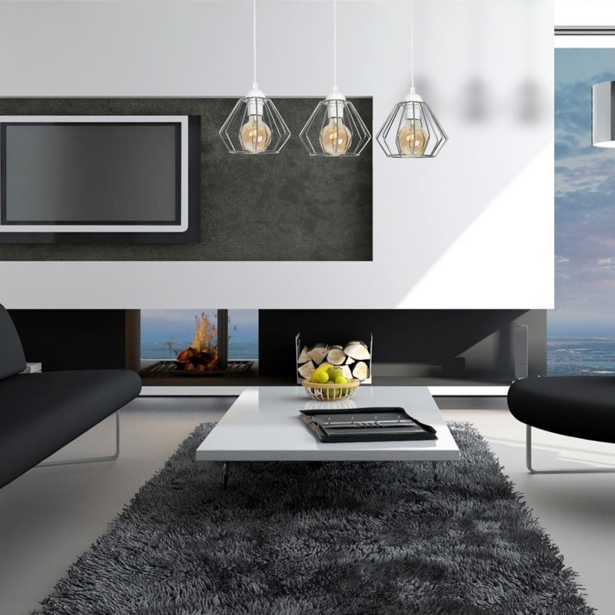 Lestenec na vrvici NORMAN 3xE27/60W/230V