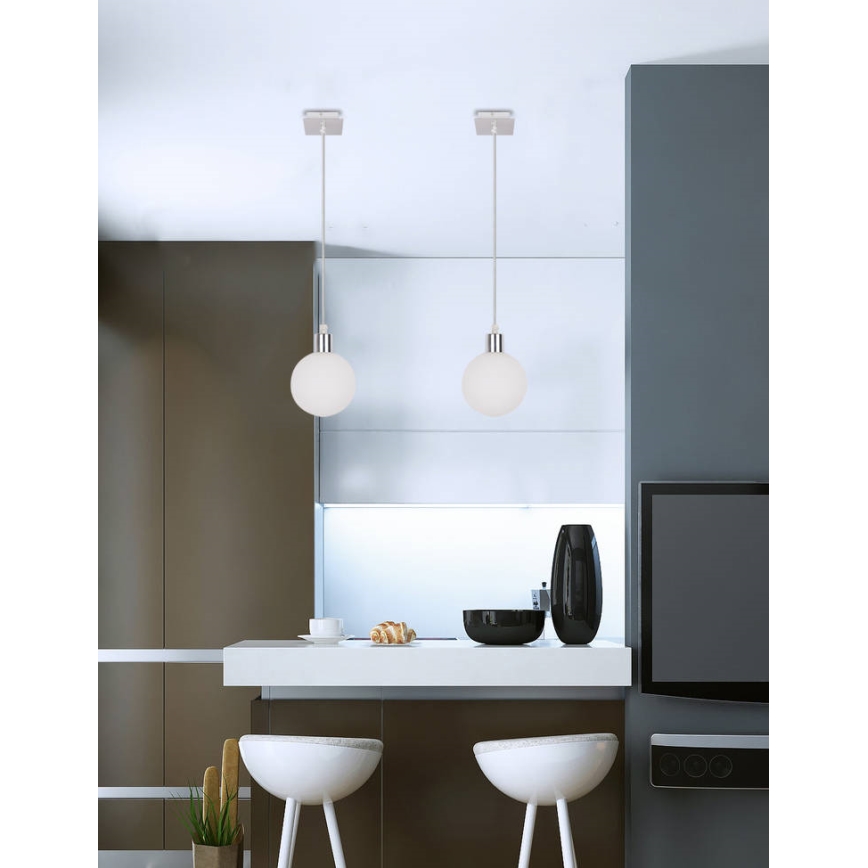 Lestenec na vrvici ODEN 1xG9/40W/230V pr. 12 cm
