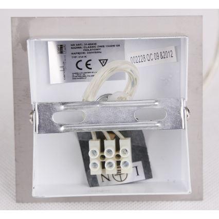 Lestenec na vrvici ODEN 1xG9/40W/230V pr. 12 cm