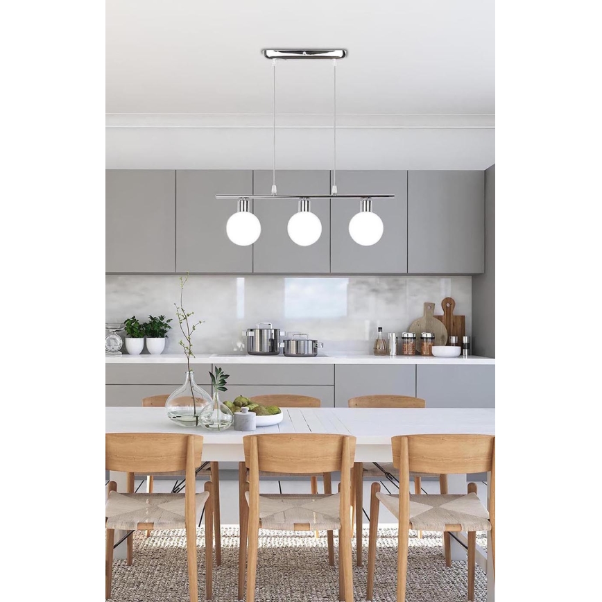 Lestenec na vrvici ODEN 3xG9/40W/230V