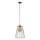 Lestenec na vrvici ORAZIO 1xE27/60W/230V hrast