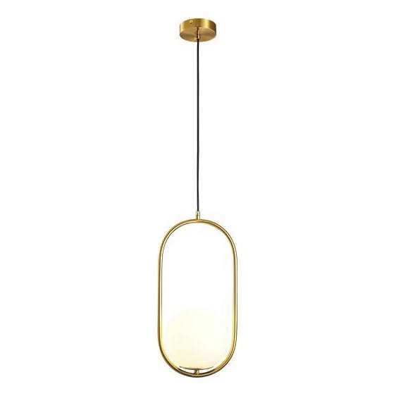 Lestenec na vrvici ORBA 1xE27/15W/230V medenina