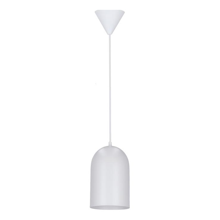 Lestenec na vrvici OSS 1xE27/40W/230V bela
