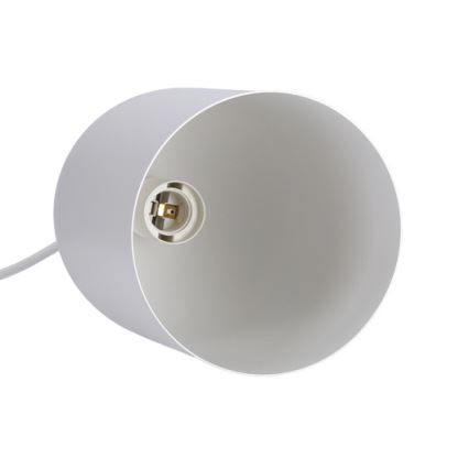 Lestenec na vrvici OSS 1xE27/40W/230V bela