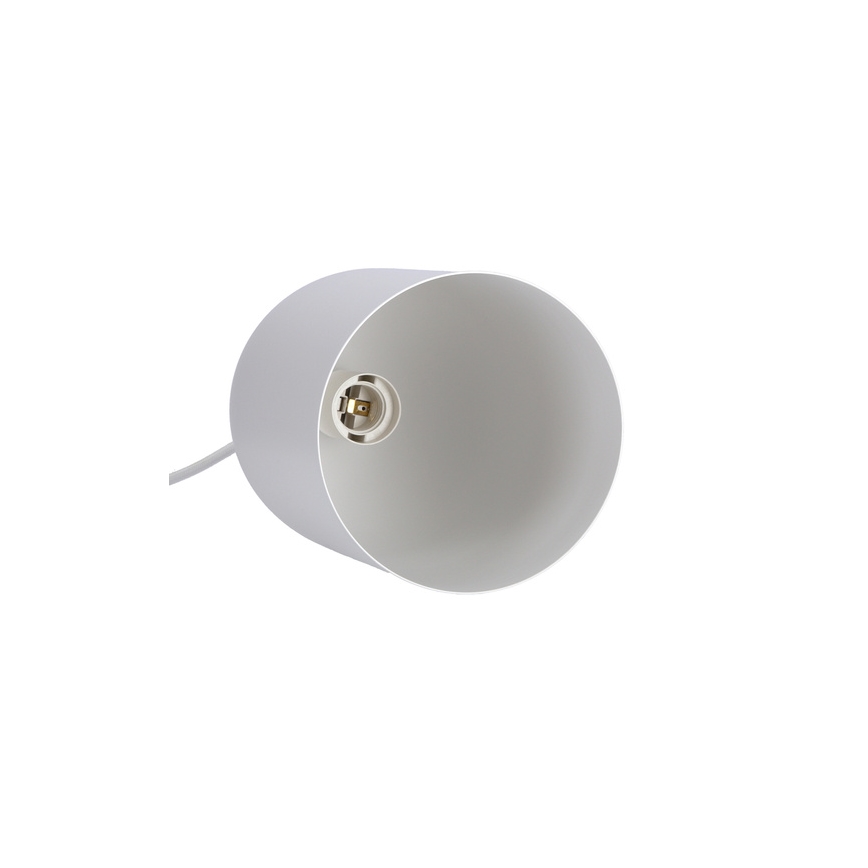 Lestenec na vrvici OSS 1xE27/40W/230V bela