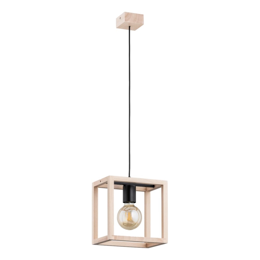Lestenec na vrvici PAKO 1xE27/15W/230V bež