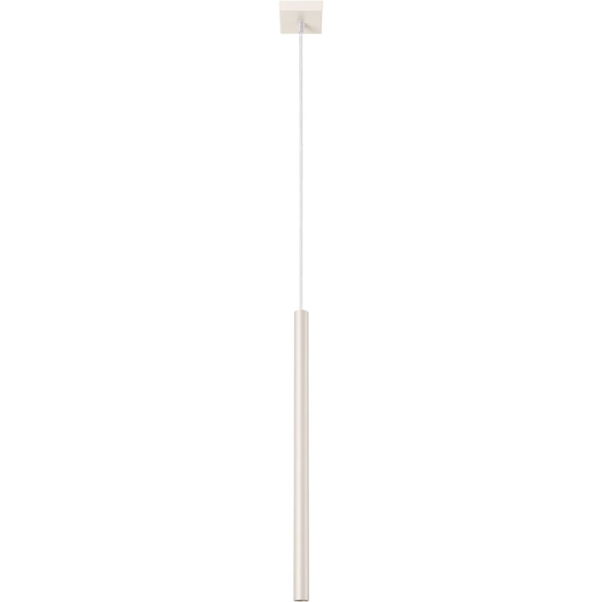 Lestenec na vrvici PASTELO 1xG9/8W/230V krem barva