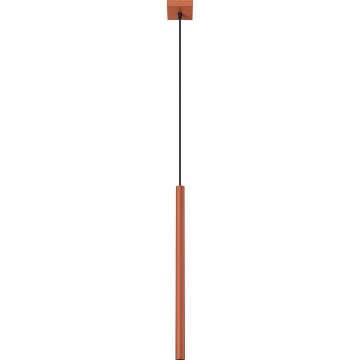 Lestenec na vrvici PASTELO 1xG9/8W/230V rdeča