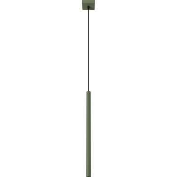 Lestenec na vrvici PASTELO 1xG9/8W/230V zelena