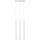 Lestenec na vrvici PASTELO 3xG9/8W/230V krem barva