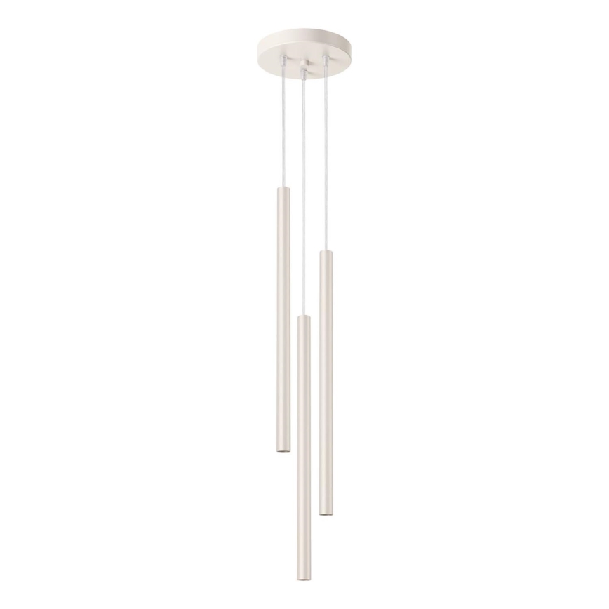 Lestenec na vrvici PASTELO 3xG9/8W/230V krem barva