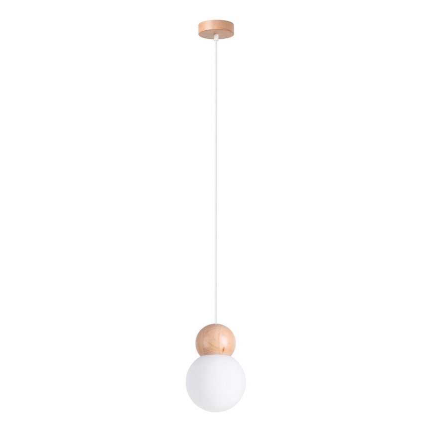 Lestenec na vrvici PEKKA 1xG9/8W/230V bela