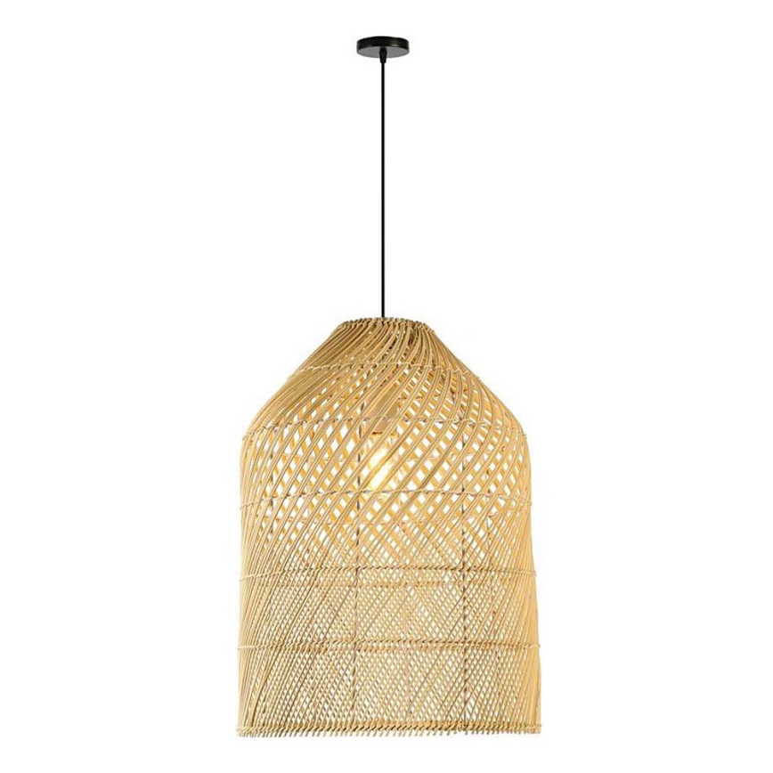 Lestenec na vrvici PELO 1xE27/40W/230V pr. 35 cm ratan