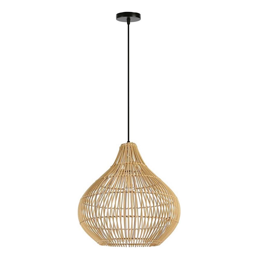 Lestenec na vrvici PELO 1xE27/40W/230V pr. 40 cm ratan