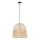 Lestenec na vrvici PELO 1xE27/40W/230V pr. 40 cm ratan