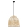 Lestenec na vrvici PELO 1xE27/40W/230V pr. 50 cm ratan