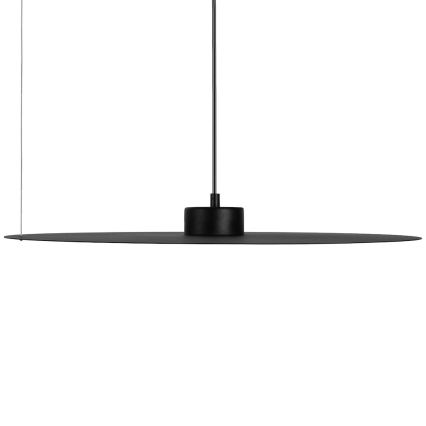 Lestenec na vrvici PIATTO 1xGX53/15W/230V, premer 55 cm, črn