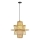Lestenec na vrvici PINCHOS 1xE27/40W/230V pr. 45 cm bambus
