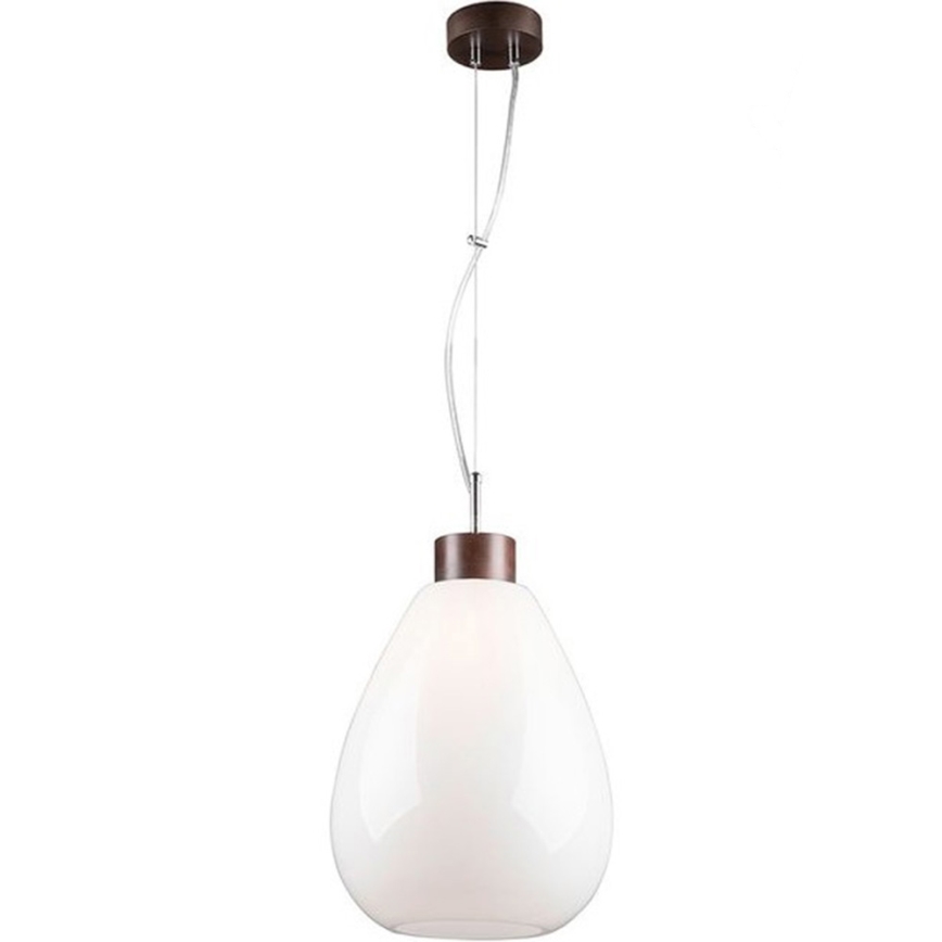 Lestenec na vrvici PIRO 1xE27/60W/230V bukev