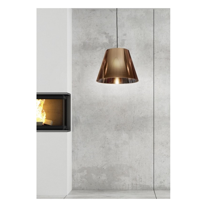 Lestenec na vrvici PLATINO 1xE27/60W/230V