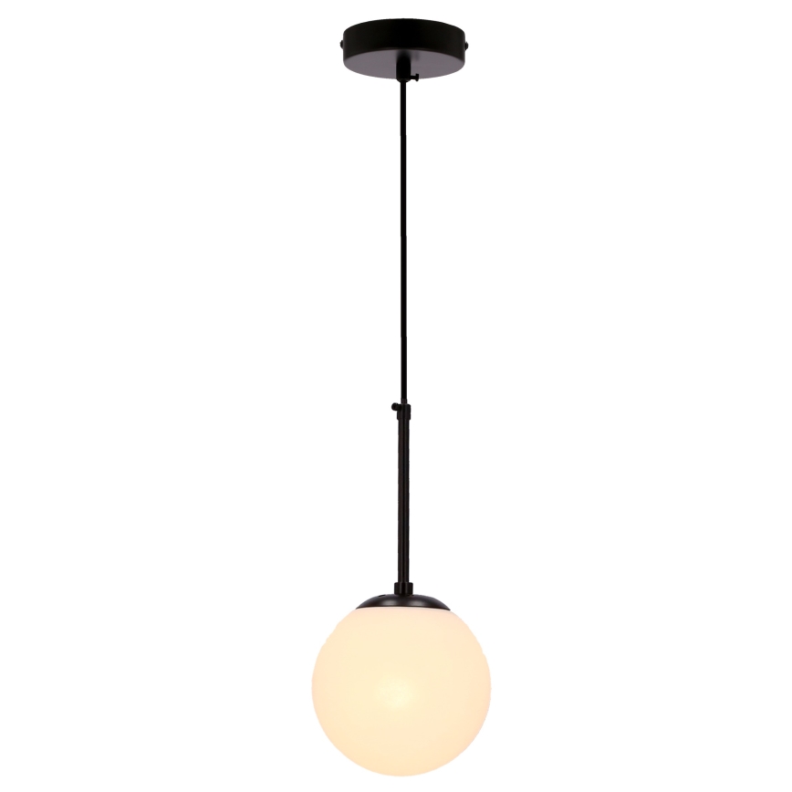 Lestenec na vrvici POMPEI 1xE27/40W/230V črna
