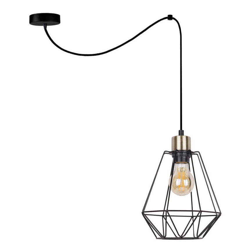 Lestenec na vrvici PRIMO 1xE27/60W/230V spider